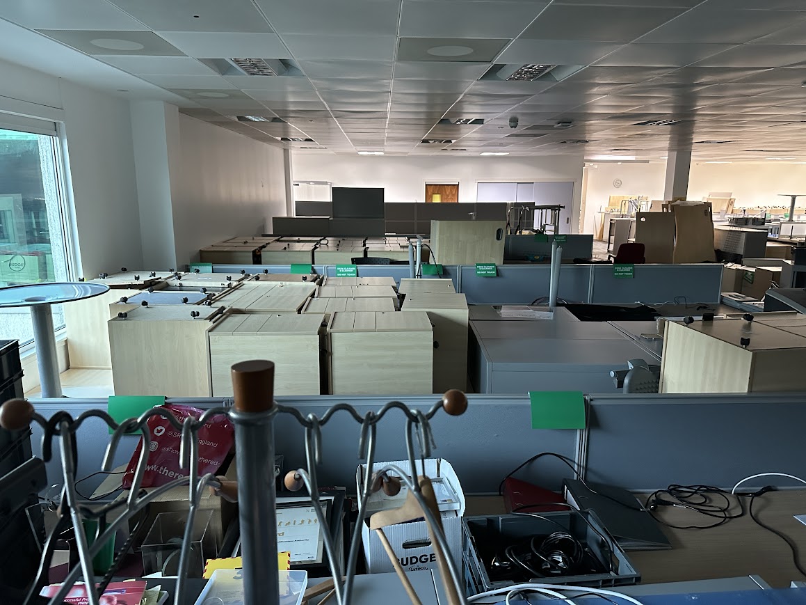 Office cleared by Jettison